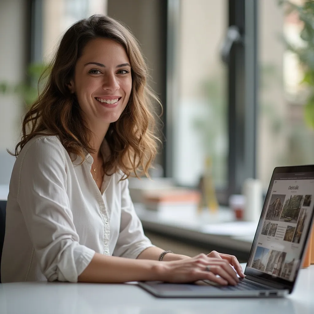 Retrato de Laura Fernández